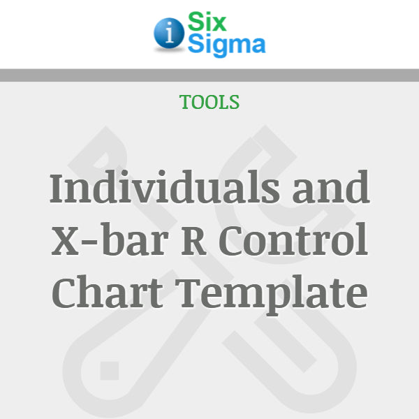 Individuals and X-bar R Control Chart Template
