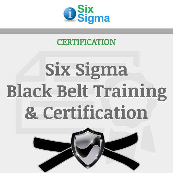 Six Sigma Black Belt Training & Certification