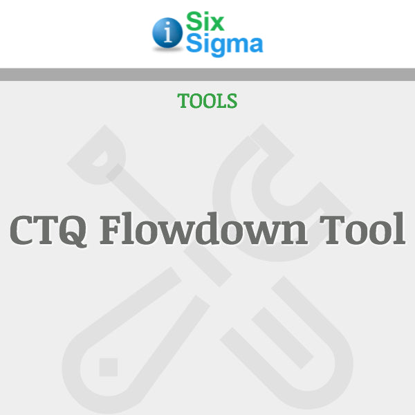CTQ Flowdown Tool