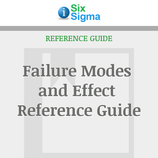 Failure Modes and Effect Reference Guide