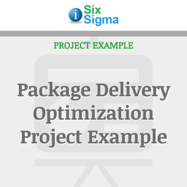 Package Delivery Optimization Project Example