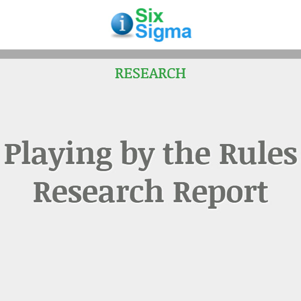 Playing by the Rules Research Report