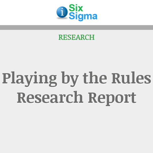Playing by the Rules Research Report