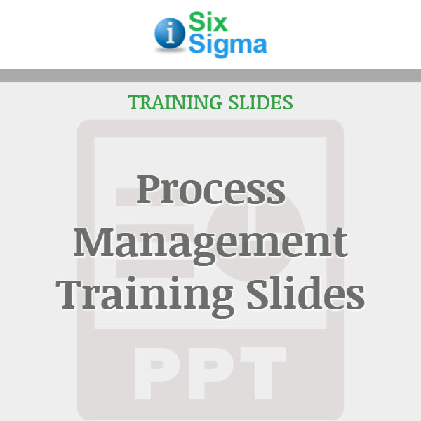 Process Management Training Slides