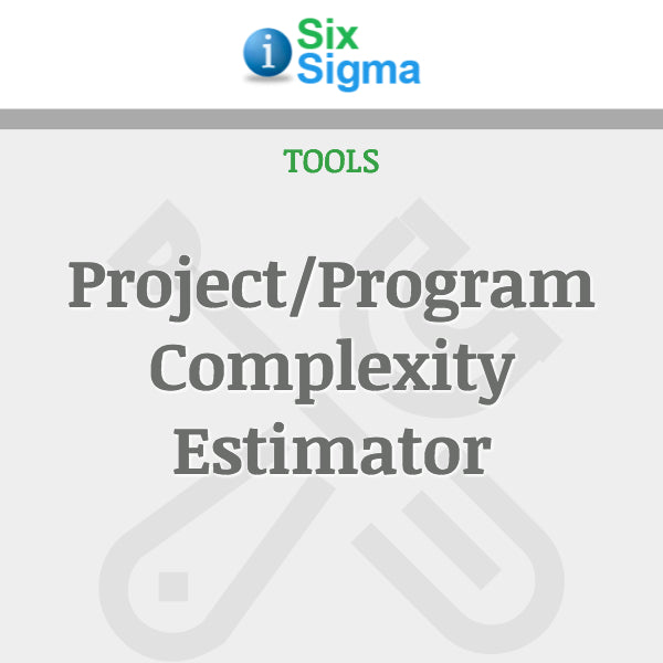 Project/Program Complexity Estimator