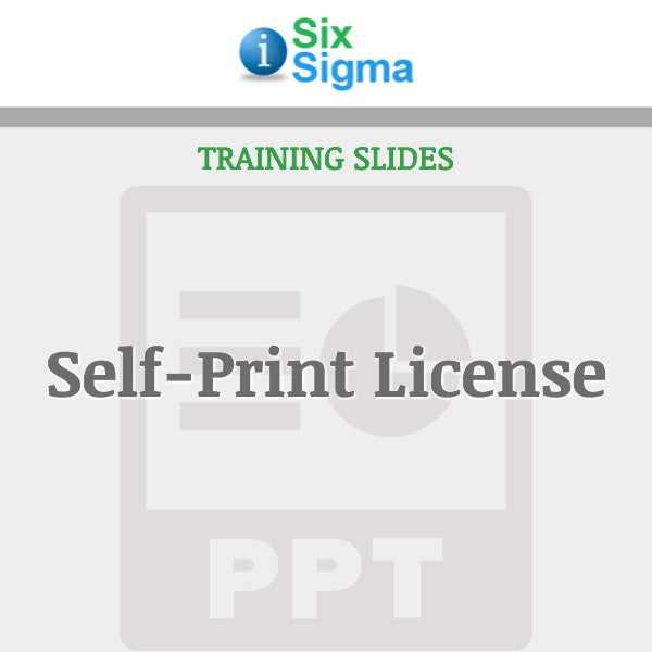 Self-Print License