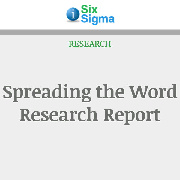 Spreading the Word Research Report