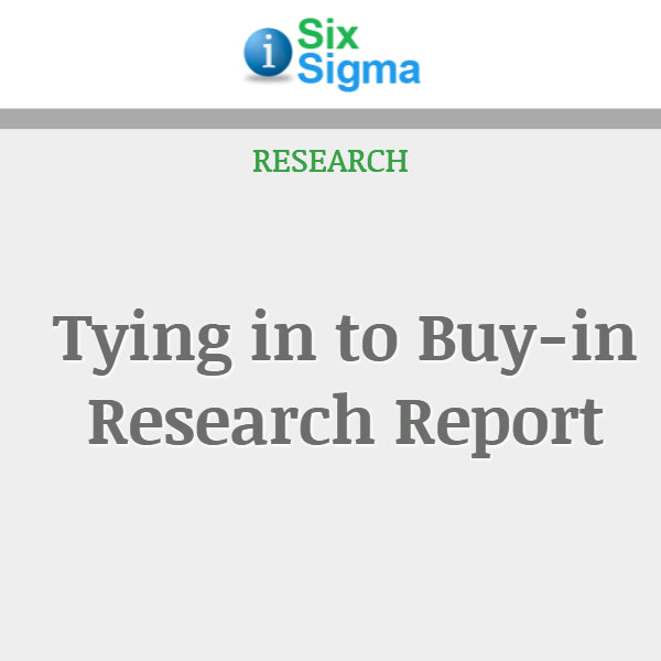Tying in to Buy-in Research Report