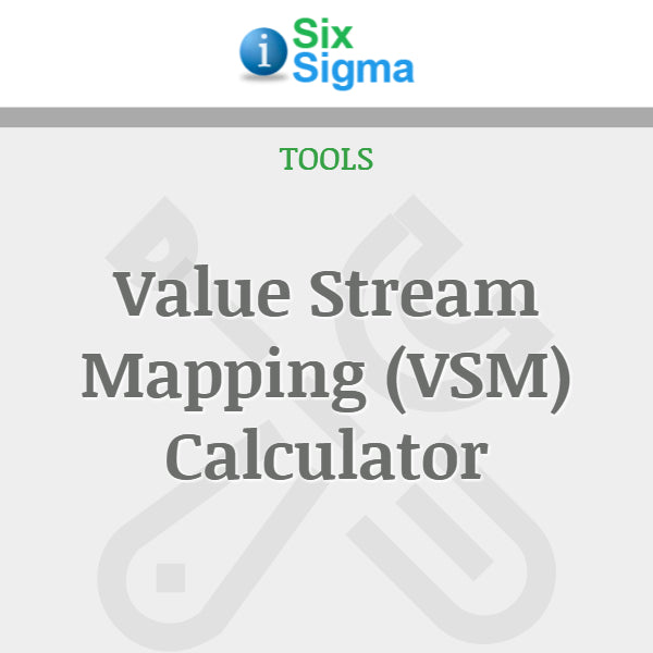 Value Stream Mapping (VSM) Calculator